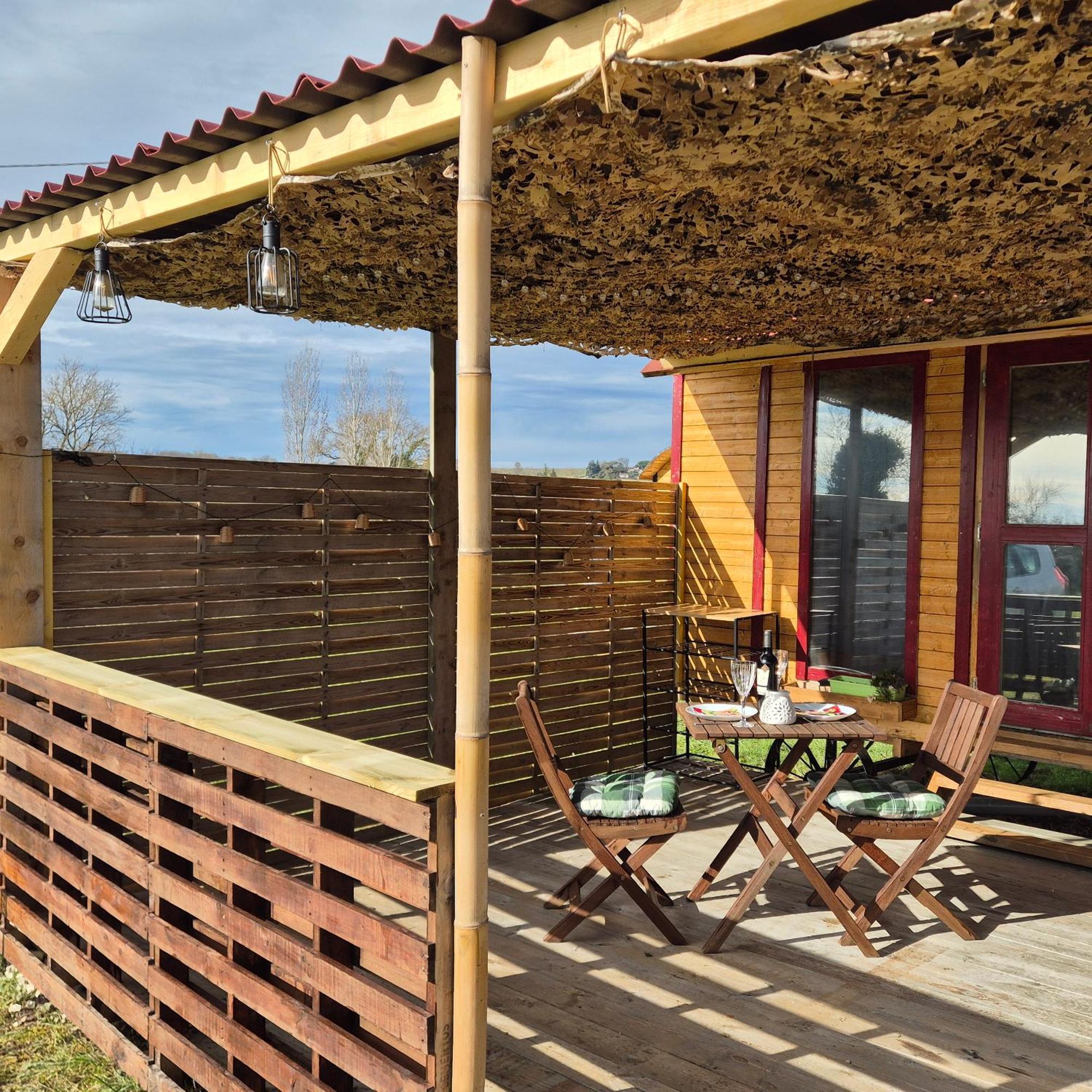Roulotte „Couleur“ Villa Condom Exterior foto